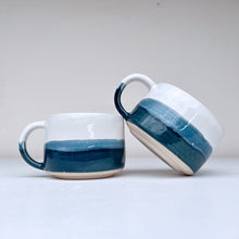 Load image into Gallery viewer, Teal Landscape Espresso Mug Set
