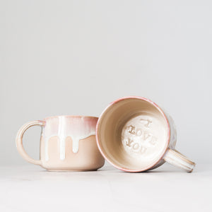 Strawberries & Cream ‘I Love You’ Mug