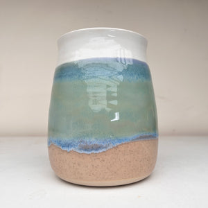 Large Beach Vase/Utensil Pot