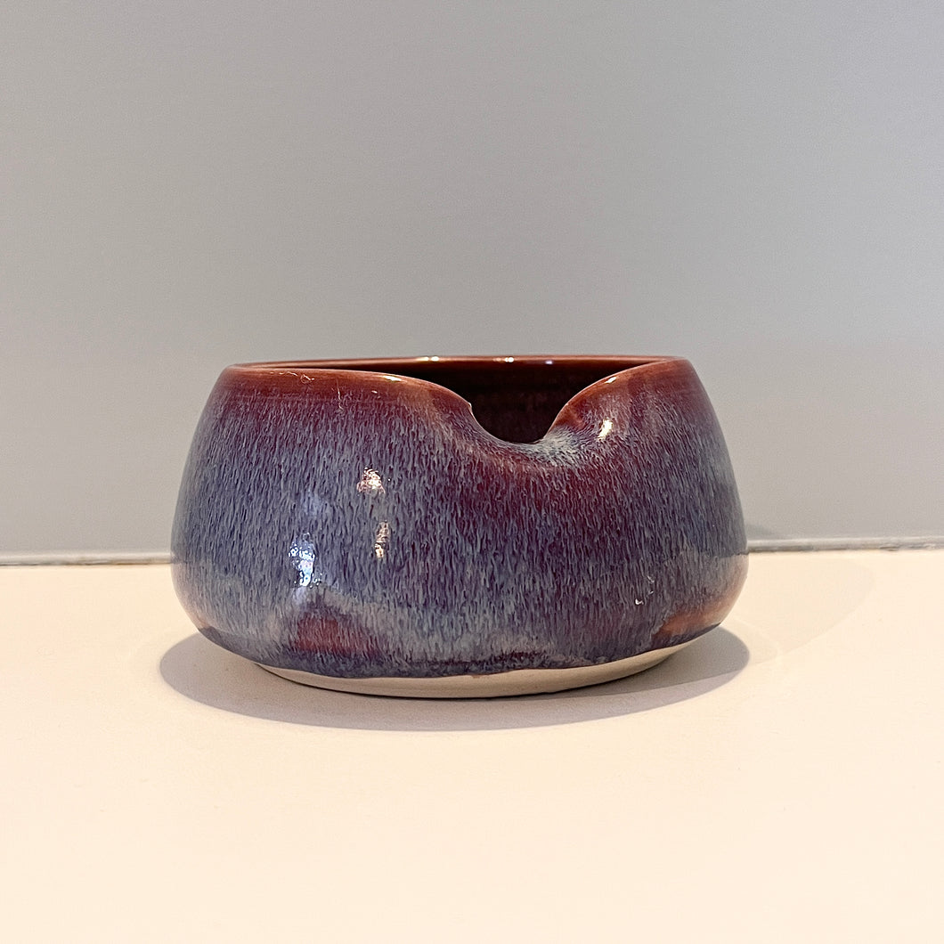 Autumn Purple Teabag Pot