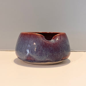 Autumn Purple Teabag Pot