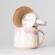 Load image into Gallery viewer, Strawberries &amp; Cream ‘I Love You’ Mug