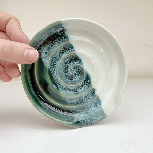 Speckled Teal Spoonrest