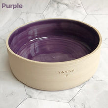 Load image into Gallery viewer, Swirly Cat Bowl