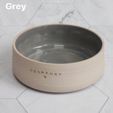 Load image into Gallery viewer, Personalised Minimalist Pet Bowl