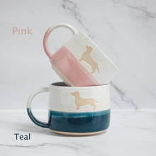 Load image into Gallery viewer, Two-Tone Dog Mugs