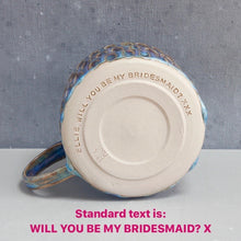 Load image into Gallery viewer, Mermaid Bridesmaid Mug