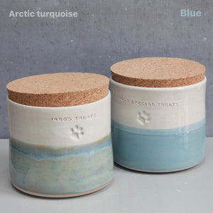 Personalised Two-Tone Treat Jar